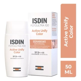 Isdin Fotoultra 100 Active Unify Color Spf 50+, 50 Ml