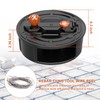 Tie Wire Reel – Lightweight Aluminum, Quick Lock Mechanism, Ambidextrous