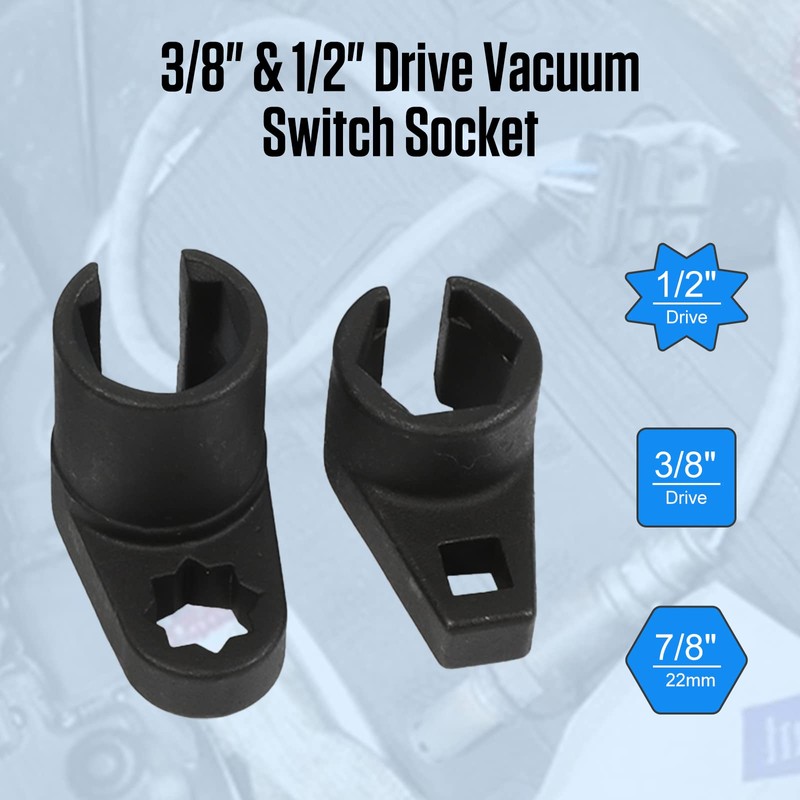 O2 Oxygen Sensor Socket Set 5pcs O2 Oxygen Sensor &