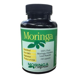 California Grown Moringa - 100 Capsules - Direct from The Grower