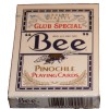 Bee 2 Deck Red Blue Rare BEE PINOCHLE OHIO MADE
