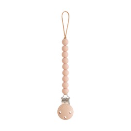 mushie 100% Silicone Baby Pacifier Clip BPA Free | Hera (Blush)