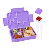 45 oz Leakproof Bento Lunch Box for Adults, Microwave Safe