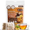 Turmeric cinnamon tea bag, handmade, caffeine free, relieves stress and