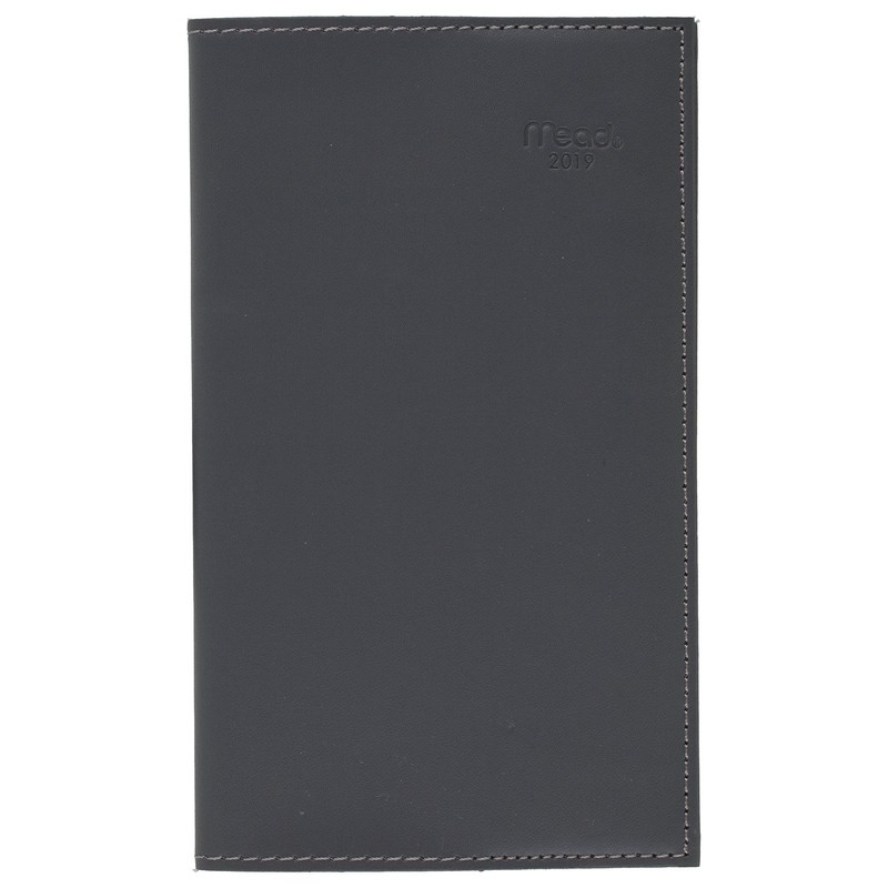 Mead 2019 Monthly Planner, 3-1/2" x 6", Pocket, Color Selected