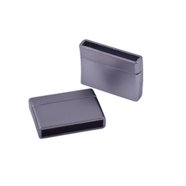 KONMAY 5 Sets 25.0x3.0mm Glue-in Style Flat Magnetic Clasps for Jewelry Making