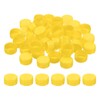 PATIKIL 1.2inch Plastic Bottle Caps for Crafts, 50Pcs Reusable Protection