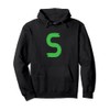 Creative Bold Green Letter S - Design Alphabet - Marker