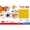 Clementoni My First Puzzle-Wild Animals-3-6-9-1, Multicolor, 20810