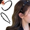 Elegant Pearl Knot Headband for Weddings Headband