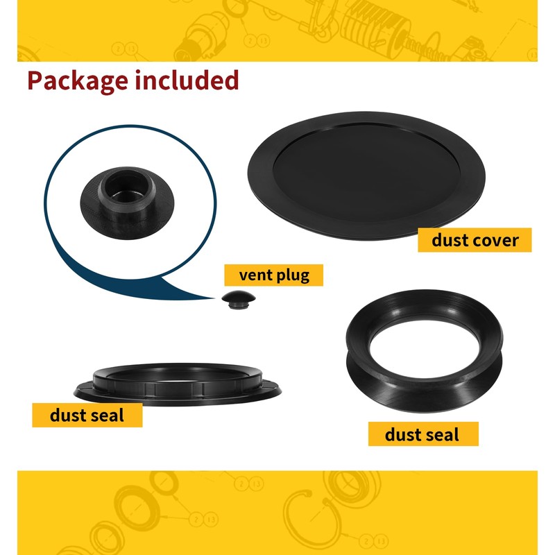 Replacement for 5545741/5544881 Shaft Sector Seal Kit, for Sheppard M100