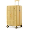 aji 70/30 Split Open 24 Inch Checked Luggage with Spinner