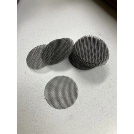 Langley Wire 50 Stainless Steel Wire Mesh Circles 2 3/4” Debris Filter Tweeter Cover Screen
