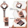 Funny Metal Copper Heart Shape Key USB Flash Drive USB