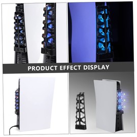 STOBAZA Cooling Fan for Led Air Cooler with USB Efficient Temperature Control for Game Console Easy Installation Performance Console Lifespan