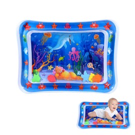 Soft Tummy Time Water Mat, Thickened Baby Water Play Mat for Kids and Toddlers Baby Toys, Water Mat Baby Sensory(50 * 69 CM)