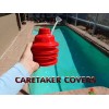 Caretaker heads / floor jets dye test covers pool leak