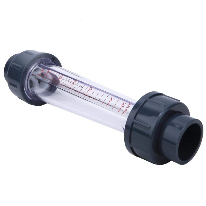 ABS Plastic Pipe Flow Meter, Plastic Flat Mouth (Inner Diameter
