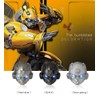 Qirc Car One-key Start Button Cover, Bumblebee Car Engine Start-stop