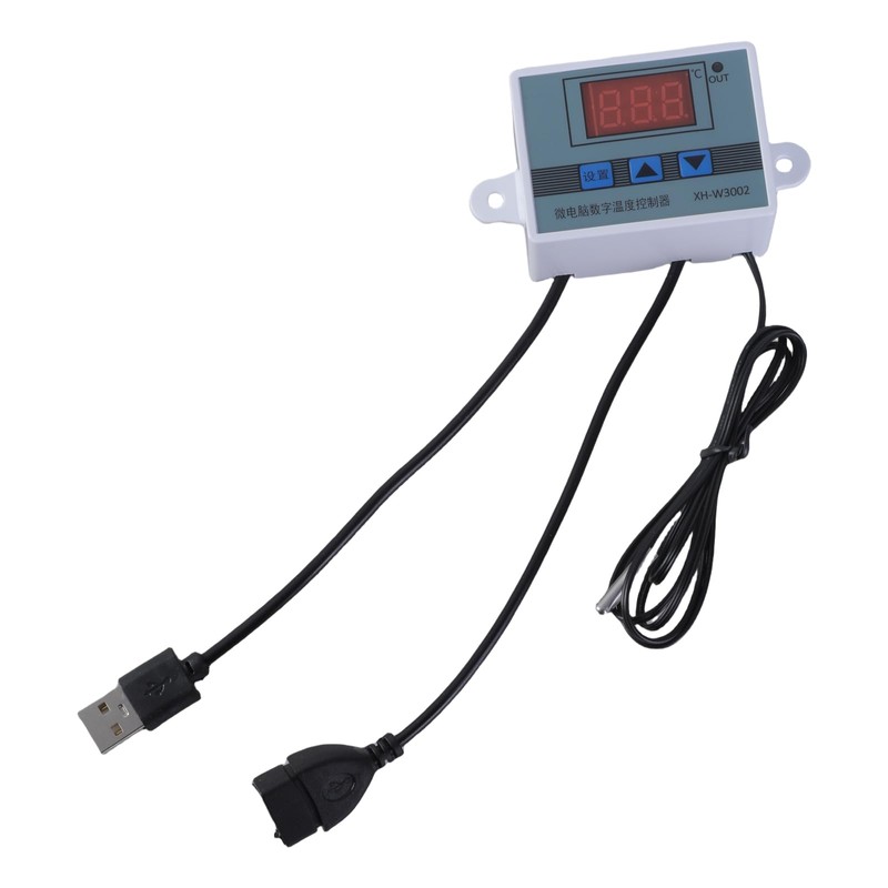 USB 5V Three Button Temperature Controller Intelligent Control Power Cable