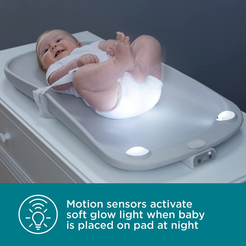 Contours Glow Motion Sensing Light Up Waterproof Wipeable Baby Diaper