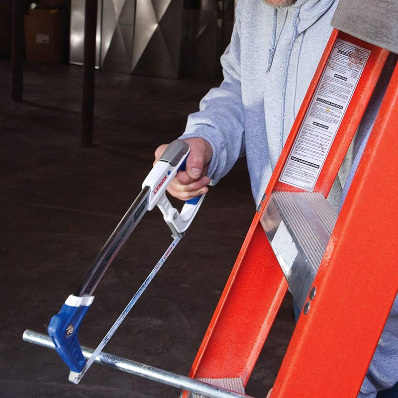 LENOX Tools High-Tension Hacksaw, 12-inch (12132HT50) (Metal/Improved Version)