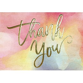 Watercolor Sunset Thank You Notes (Stationery, Note Cards, Boxed Cards)