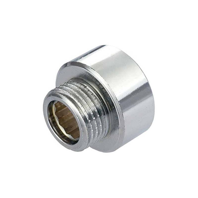 Female Round Male Fittings Pipe Connection Reduction x Chrome 1/2"