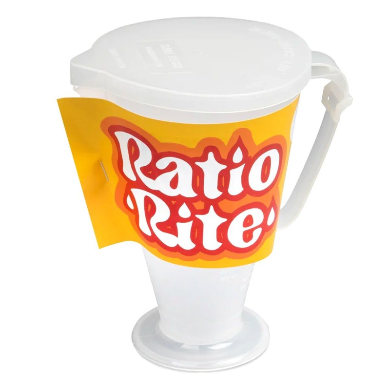 Twisted Choppers Ratio Rite Measuring Cup With Lid