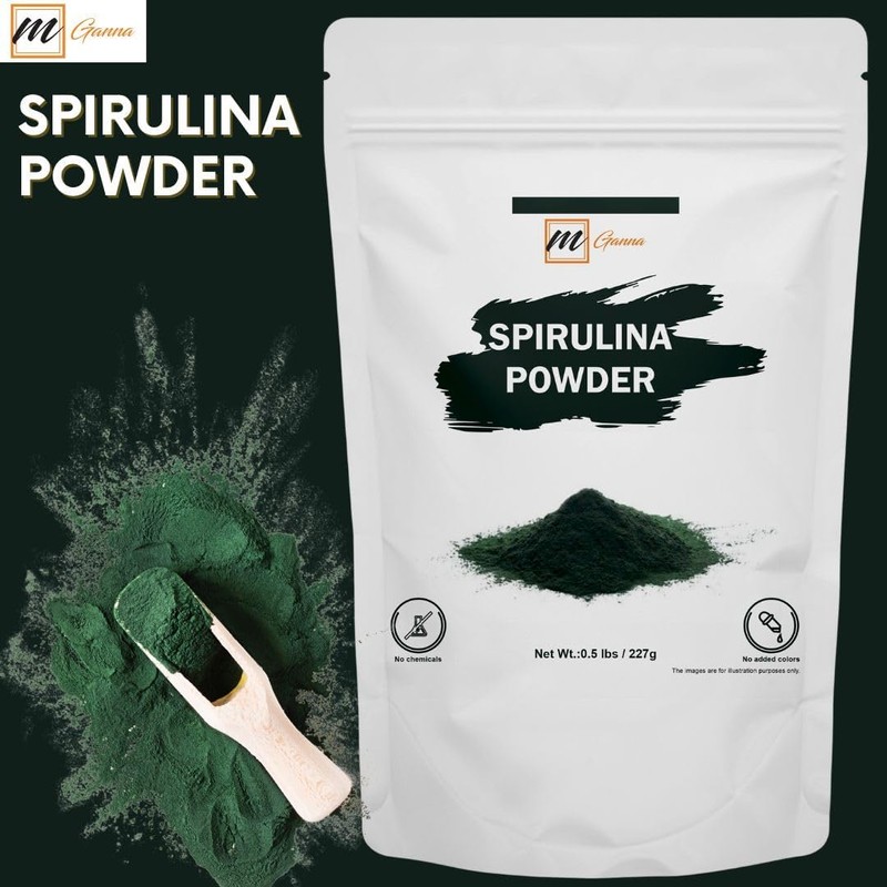 Spirulina Powder – 227g (8 oz) | Fine Green Algae