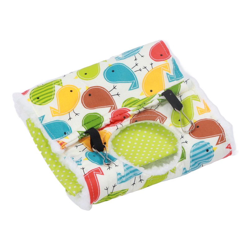 Pet Bird Winter Warm Hammock Thicken Hanging Parrot Triangle Nest