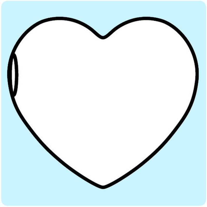 BeadTin Yellow Opaque 18mm Heart Plastic Pony Beads (24pcs)