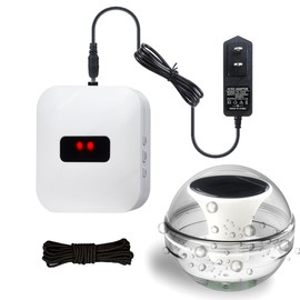 EIIDAR Swimming Pool Alarm，Pool Safety Alarm System，Floating Solar Wave Alarm Can Monitor Swimming Pools，Suitable for Indoor and Outdoor Swimming Pools, Suitable for Protecting The Safety of Family.