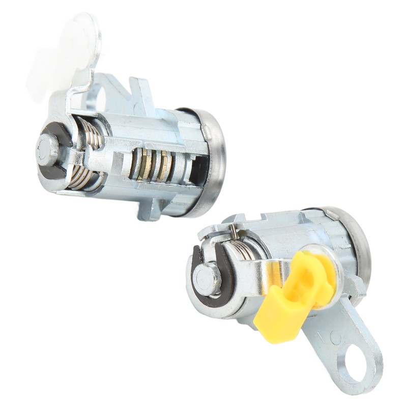 Pair of Front Door Lock Cylinder Set 6905135070 Aluminum Alloy