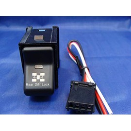 GCD GCD Fits Jeep TJ/LJ 1997-2006 Rocker Switch Accessory Switch (Rear Diff Locker)