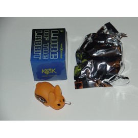 Kidrobot Lore of The Labbits Eye of Horus Orange 1.5" Vinyl Figure Mini Series Frank Kozik