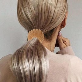 Bird Nest Hair Clip,4X Birds Nest Hair Claw Clamps | Retractable Bun Maker, Stylish Anti-Slip Ponytail Holders For Women Girls