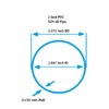 2 Inch Clear PVC Schedule 40 Pipe [Pipe ID 2.047