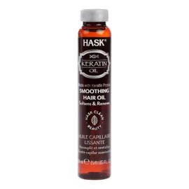 Hask Ampolleta De Aceite Capilar Suavizante Con Keratina