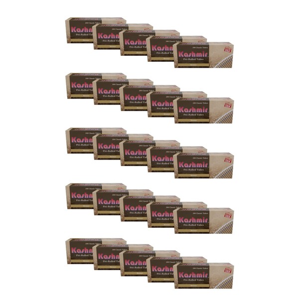 Kashmir Natural Pre-Rolled Classic Tubes Papers & Patent Pending Filter