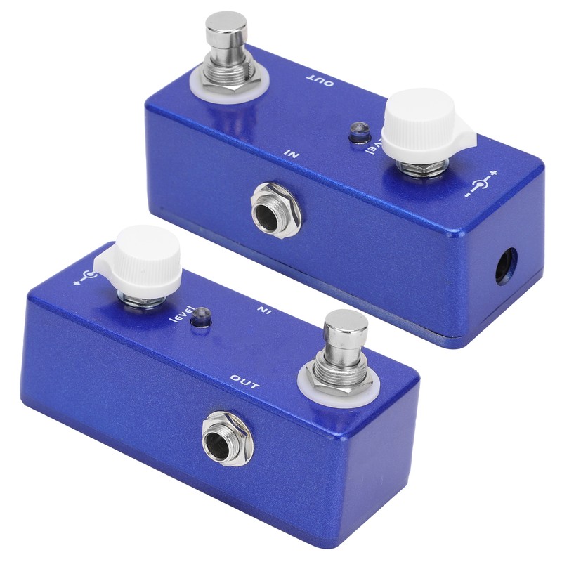 Guitar Effect Knob Control Adjustable Booster Pedal with DIP Switch