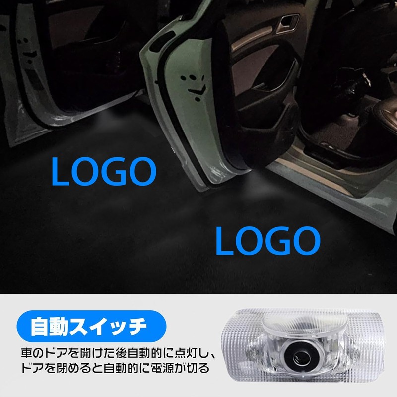 Alphard (09) 20 Series Car Door Lamp Door Welcome Light