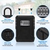 NEWIROVE Large Key Safe Wall Mounted & Hanging Key Cabinet