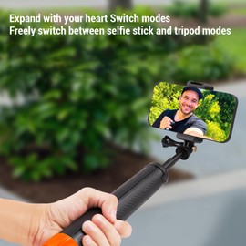 4 In 1 Floating Selfie Stick Hand Grip Tripod Underwater Expandable Monopod Action for 5 Pro, 4, 3, Insta 360 X4, X3, Ace Pro 2