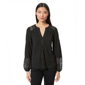 Lace Detailed Blouse Jet Black