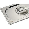 Saro Budget Line Gastronorm Lid with Spoon Recess 1/4 GN