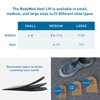 BodyMed Heel Lift, Medium, 2 Lift/Pack – Non-Slip, Adjustable Orthopedic