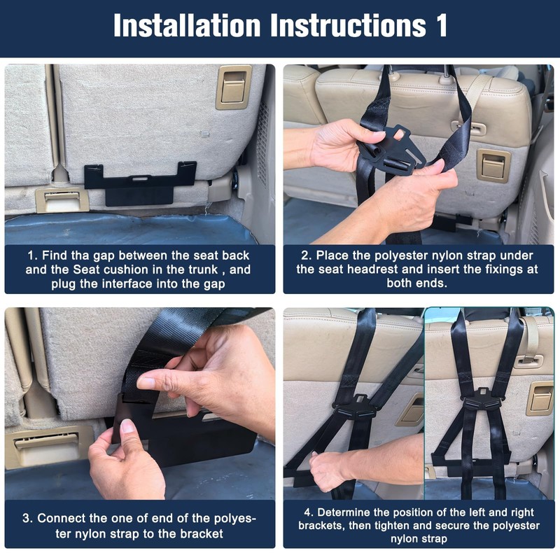 JHKLS ISOFIX Universal Car Seat Mount Bracket, Child Safety Car