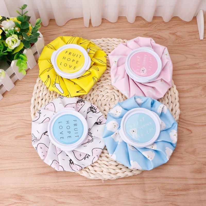 450ml Small Round Hot Water Bottle Bag Winter Relaxing Heat