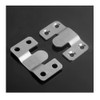 4Pairs(8Pcs) Flush Mount Bracket Stainless Steel Heavy Duty Picture Hanging